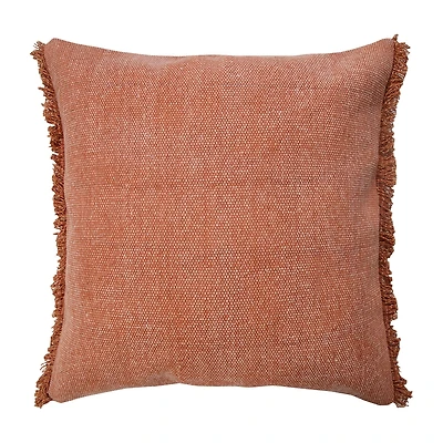 LR Home Vanita Solid Square Throw Pillow