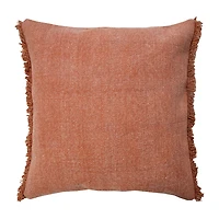 LR Home Vanita Solid Square Throw Pillow