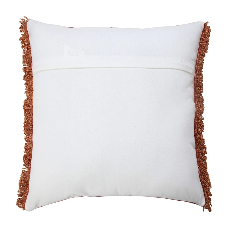 LR Home Vanita Solid Square Throw Pillow