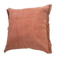 LR Home Vanita Solid Square Throw Pillow