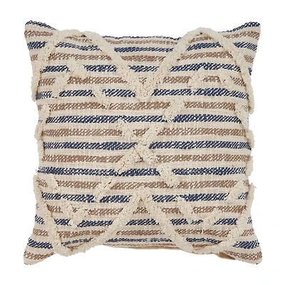 LR Home Willy Stripe Square Throw Pillow