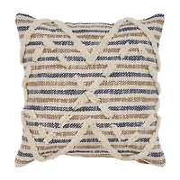 LR Home Willy Stripe Square Throw Pillow