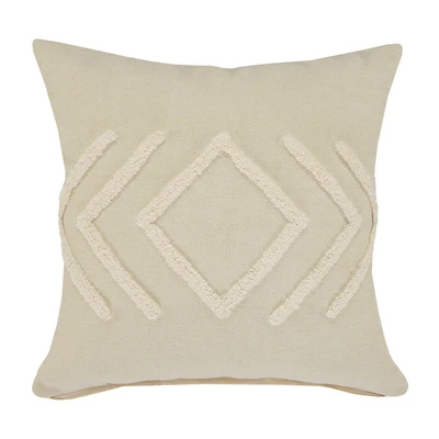 LR Home Wil Geometric Square Throw Pillow