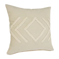 LR Home Wil Geometric Square Throw Pillow