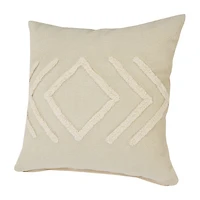 LR Home Wil Geometric Square Throw Pillow