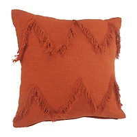LR Home Zoya Solid Square Throw Pillow