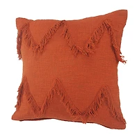 LR Home Zoya Solid Square Throw Pillow