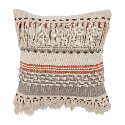 LR Home Zill Stripe Square Throw Pillow