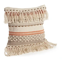 LR Home Zill Stripe Square Throw Pillow