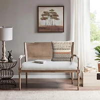 LR Home Zill Stripe Square Throw Pillow