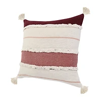 LR Home Mike Stripe Square Throw Pillow
