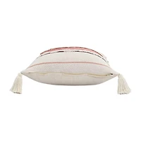 LR Home Mike Stripe Square Throw Pillow