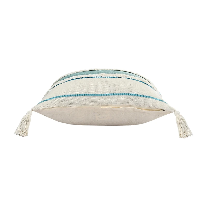 LR Home Riv Stripe Set Square Throw Pillow
