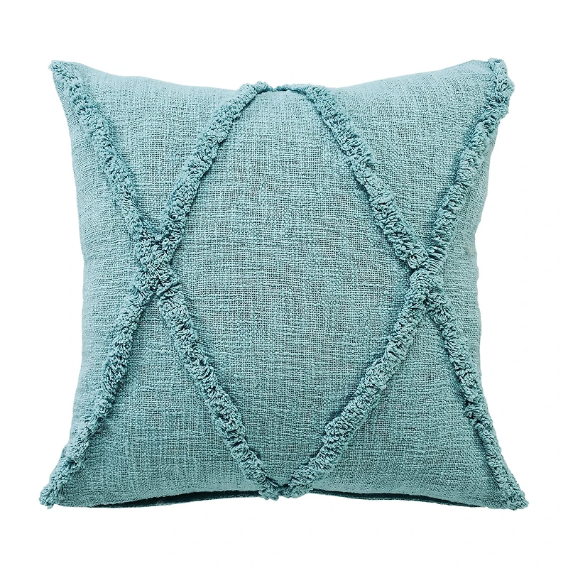 LR Home Aaina Modern Square Throw Pillow