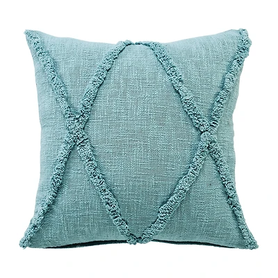 LR Home Aaina Modern Square Throw Pillow