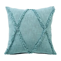 LR Home Aaina Modern Square Throw Pillow
