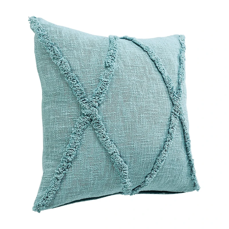LR Home Aaina Modern Square Throw Pillow