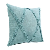 LR Home Aaina Modern Square Throw Pillow