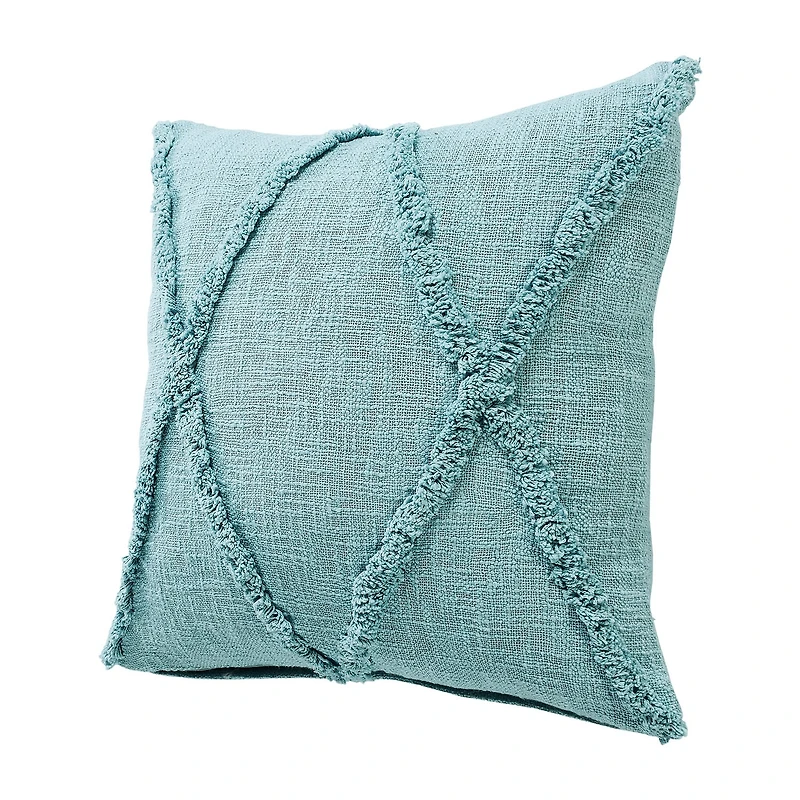 LR Home Aaina Modern Square Throw Pillow