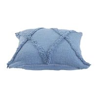 LR Home Aadi Diamond Square Throw Pillow