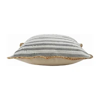 LR Home Abena Stripe Square Throw Pillow