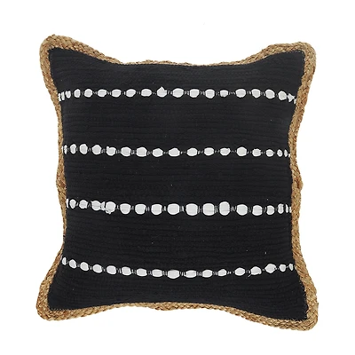LR Home Abha Stripe Square Throw Pillow