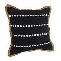 LR Home Abha Stripe Square Throw Pillow