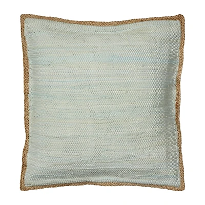 LR Home Abeje Bordered Square Throw Pillow