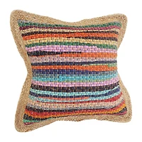 LR Home Eanna Abstract Square Throw Pillow