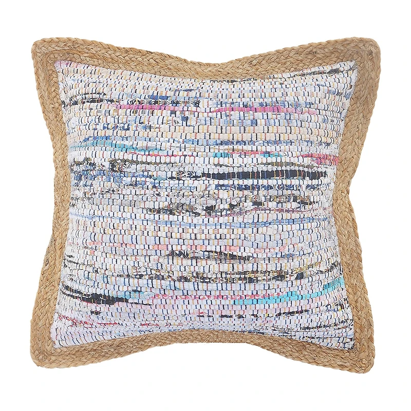 LR Home Eaton Abstract Square Throw Pillow