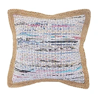 LR Home Eaton Abstract Square Throw Pillow