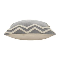 LR Home Caia Geometric Square Throw Pillow
