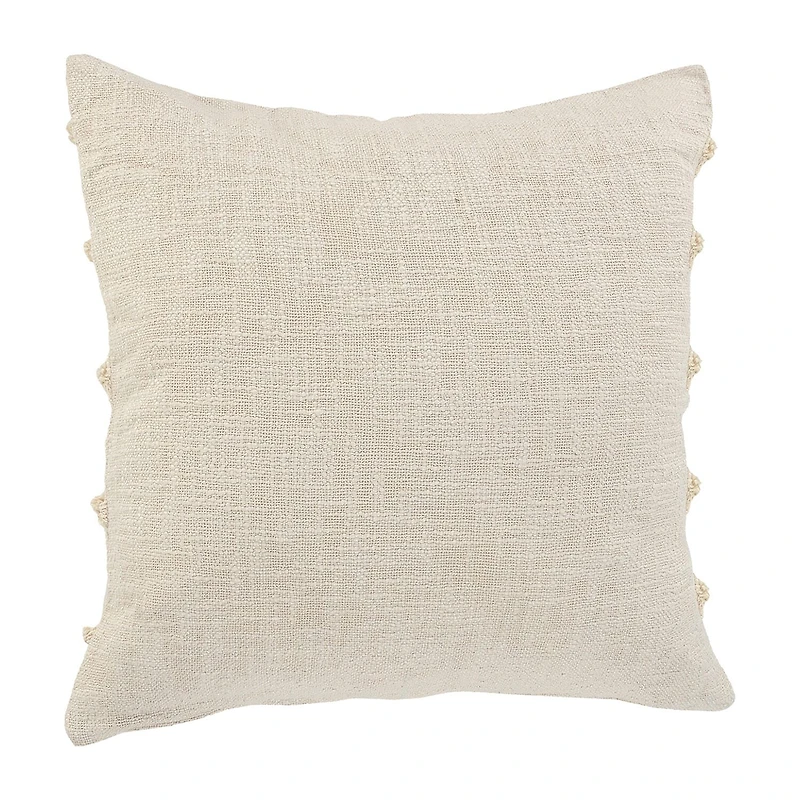 LR Home Cassie Solid Square Throw Pillow