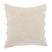 LR Home Cassie Solid Square Throw Pillow