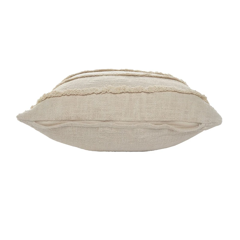 LR Home Cassie Solid Square Throw Pillow