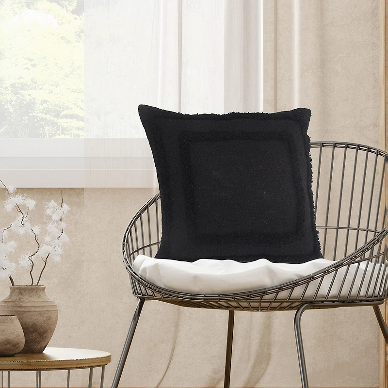 LR Home Cala Geometric Square Throw Pillow