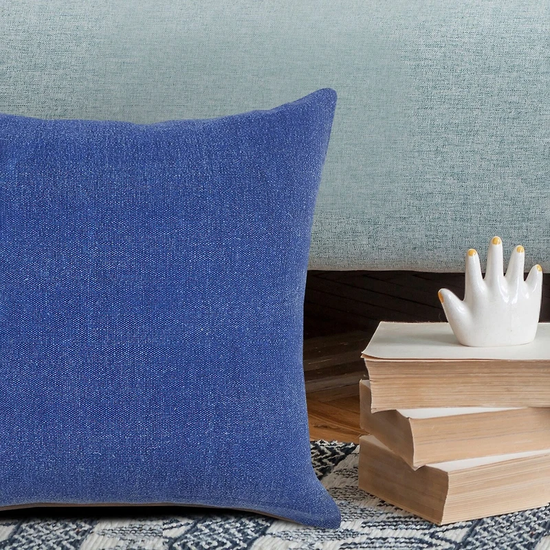 LR Home Saba Solid Square Throw Pillow