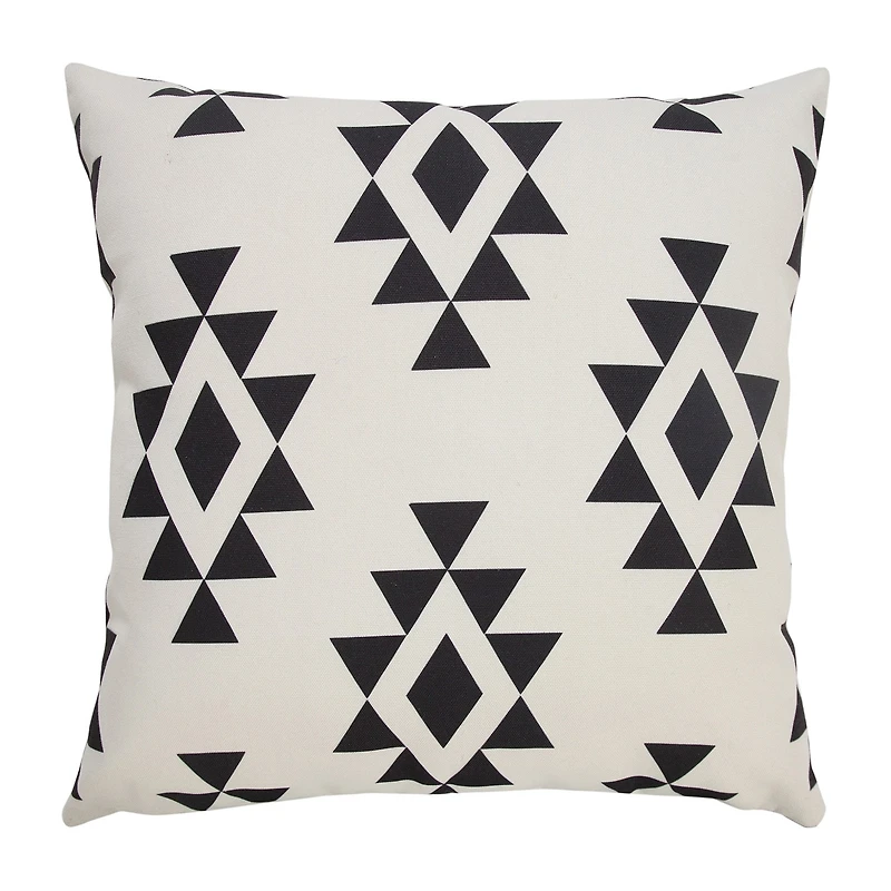 LR Home Saki Geometric Set Of 2 Square Throw Pillow