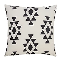 LR Home Saki Geometric Set Of 2 Square Throw Pillow