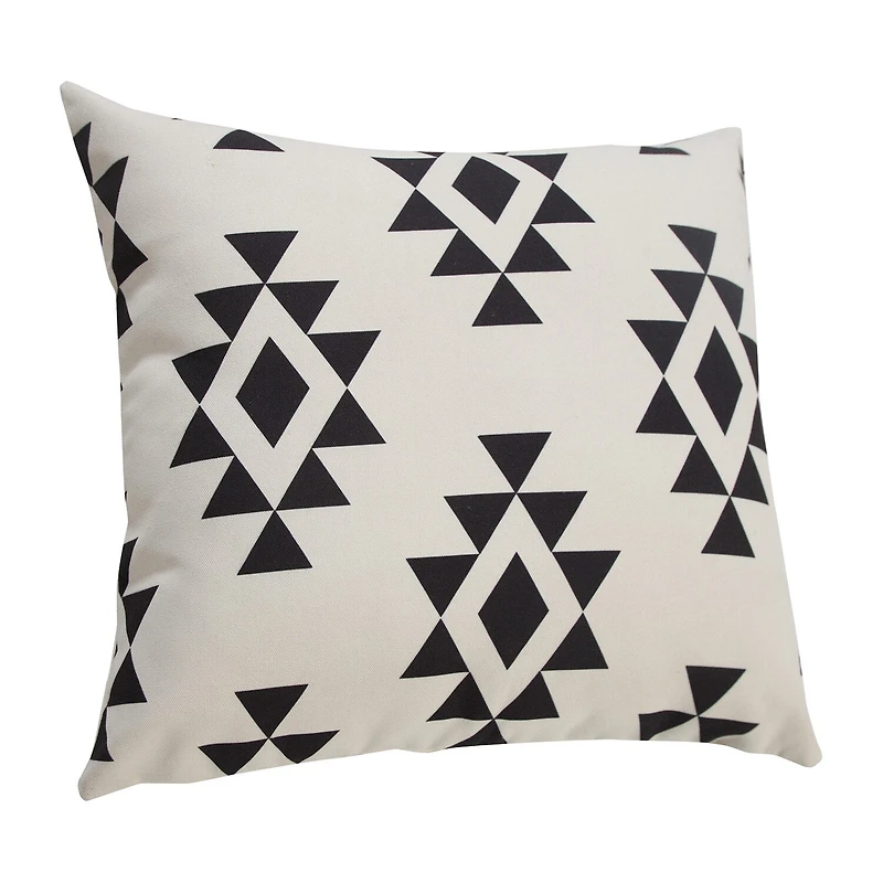 LR Home Saki Geometric Set Of 2 Square Throw Pillow