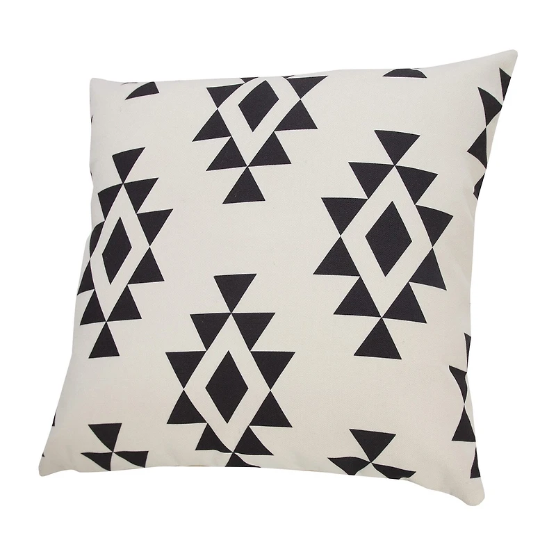 LR Home Saki Geometric Set Of 2 Square Throw Pillow