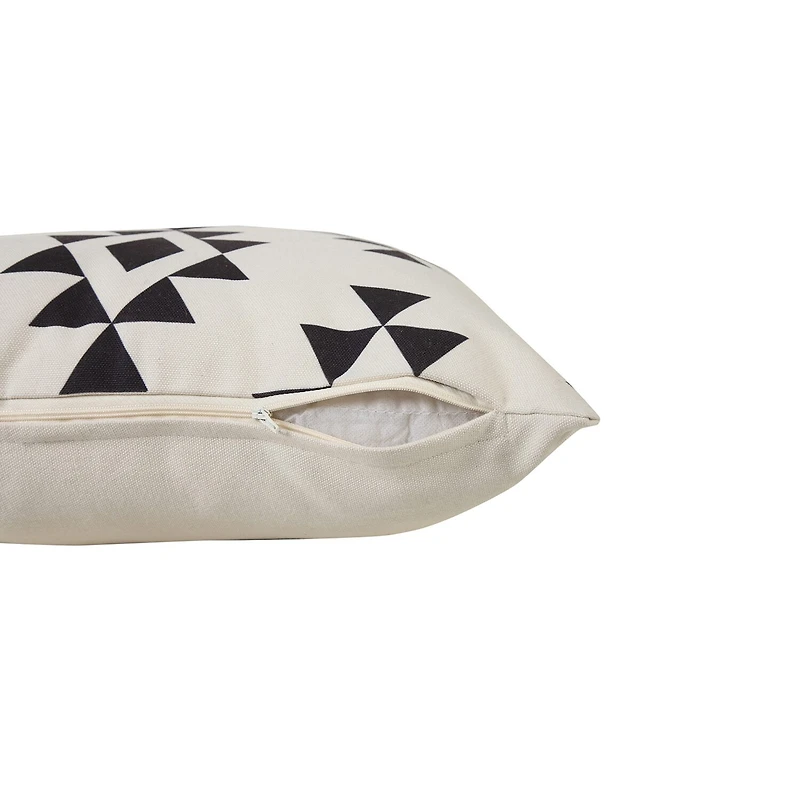 LR Home Saki Geometric Set Of 2 Square Throw Pillow