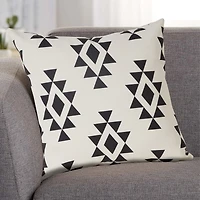 LR Home Saki Geometric Set Of 2 Square Throw Pillow