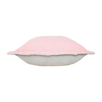 LR Home Ron Solid Set Square Throw Pillow