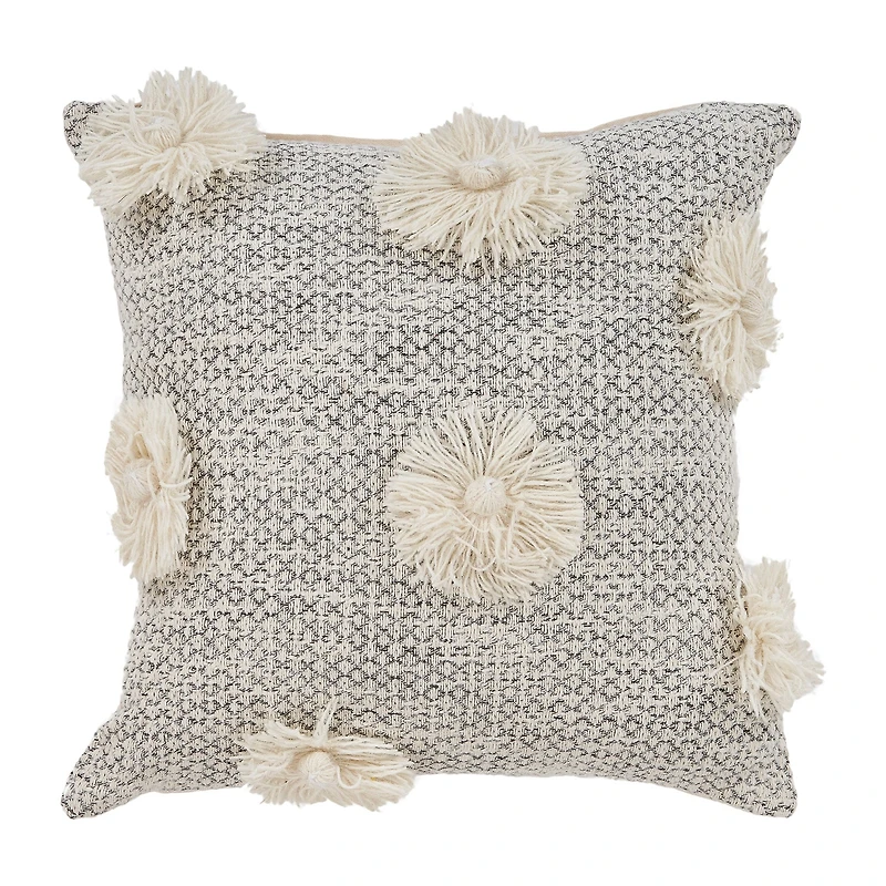 LR Home Wilson Floral Square Throw Pillow