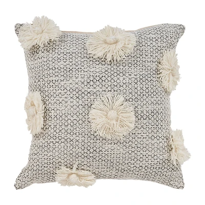 LR Home Wilson Floral Square Throw Pillow