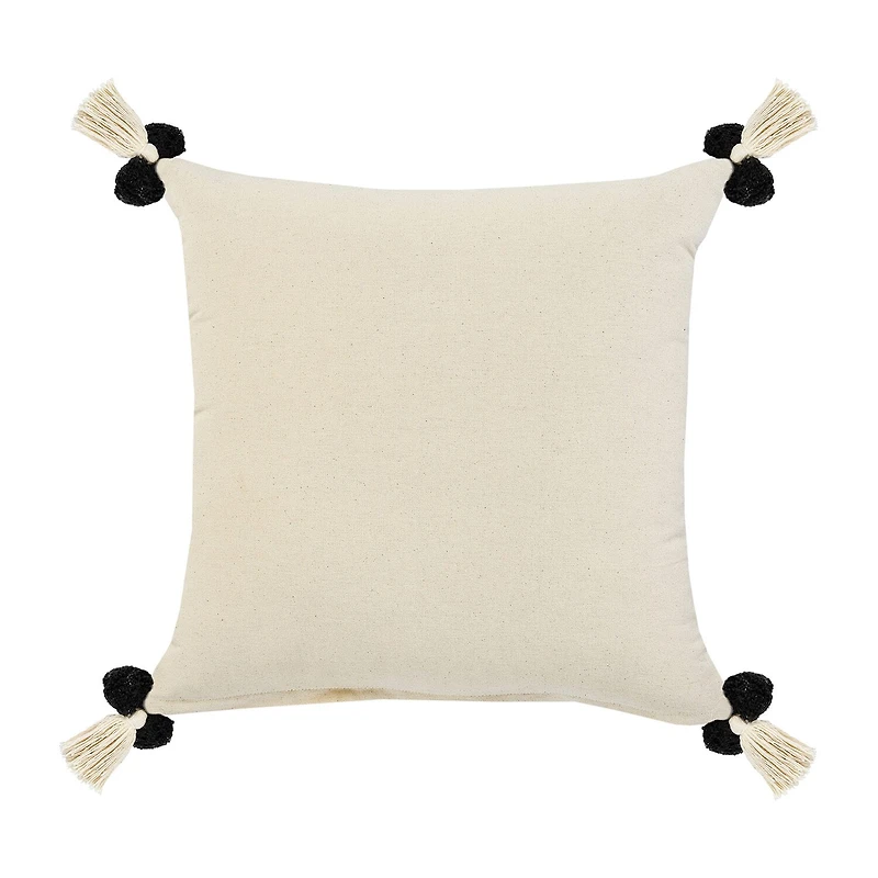 LR Home Zara Textured Square Throw Pillow