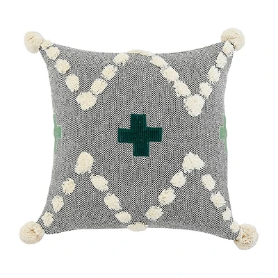 LR Home Dan Geometric Square Throw Pillow
