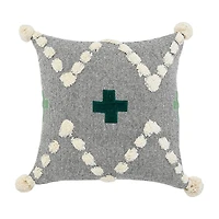 LR Home Dan Geometric Square Throw Pillow