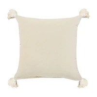 LR Home Sin Geometric Square Throw Pillow